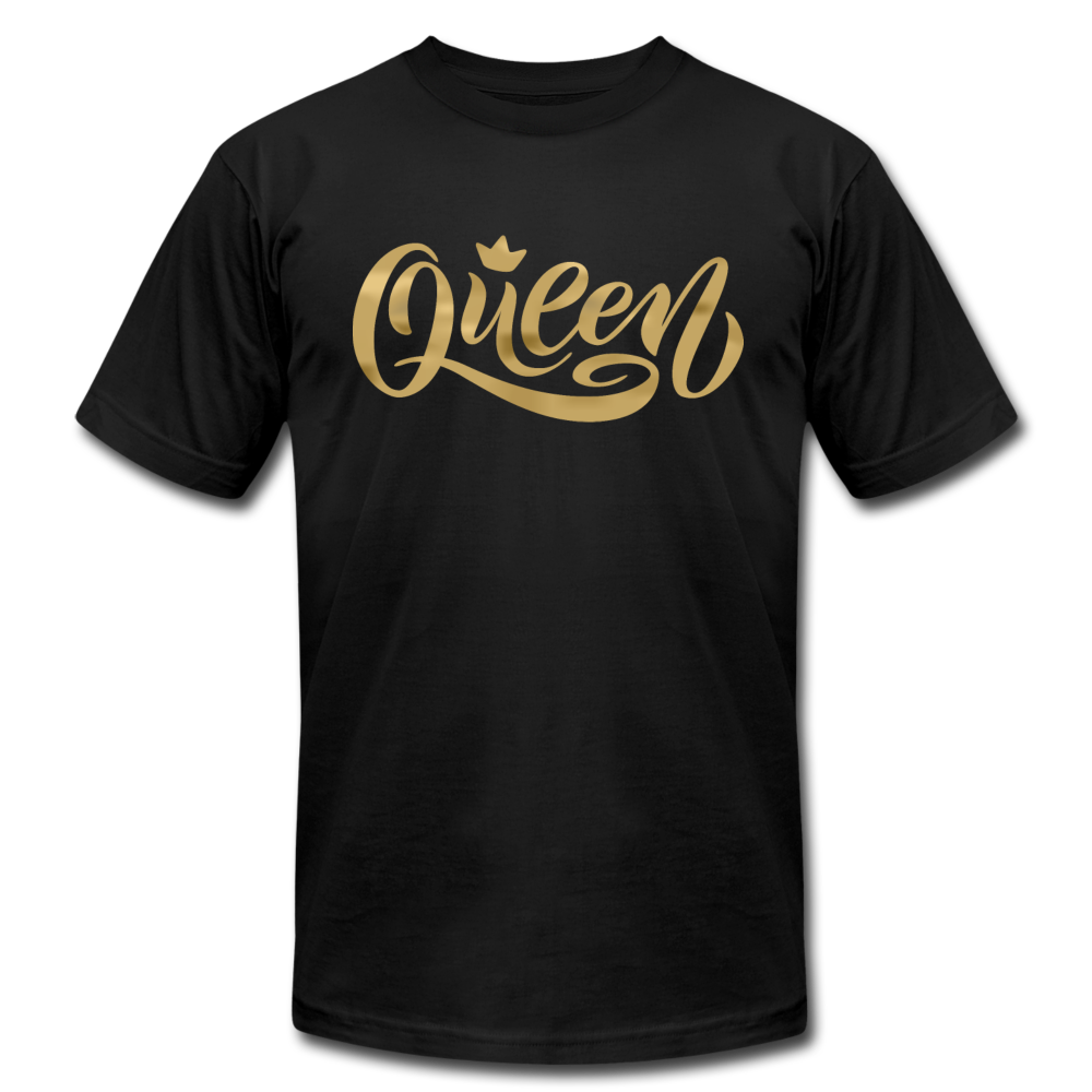 Gold Queen T-Shirt - black
