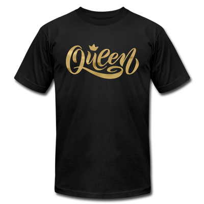 Gold Queen T-Shirt - black
