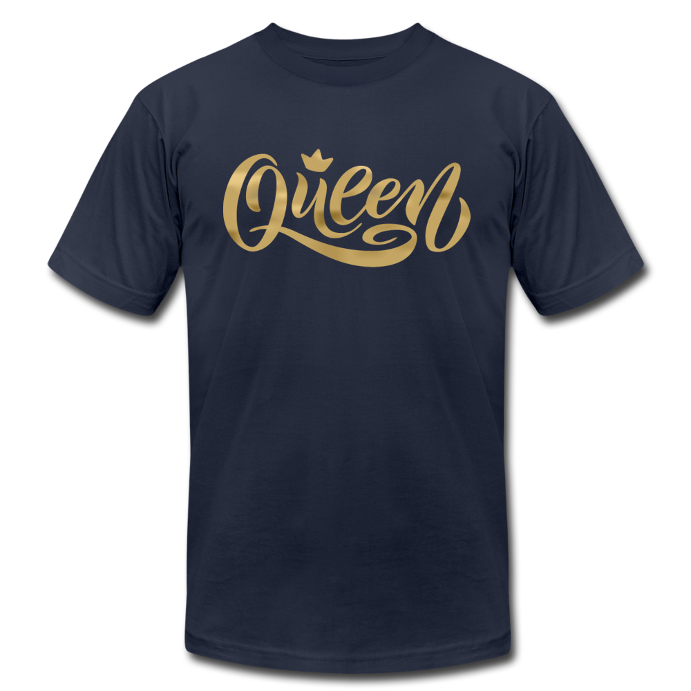 Gold Queen T-Shirt - navy