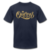 Gold Queen T-Shirt - navy