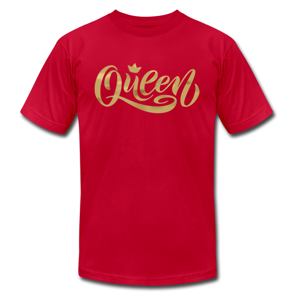 Gold Queen T-Shirt - red