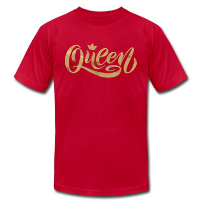 Gold Queen T-Shirt - red