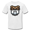 Bulldog Cartoon T-Shirt - white