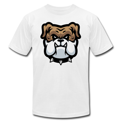 Bulldog Cartoon T-Shirt - white