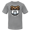 Bulldog Cartoon T-Shirt - slate