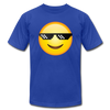 Cool Emoji T-Shirt - royal blue