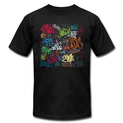 Graffiti Street Art T-Shirt - black
