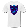 Purple Jungle Cat T-Shirt - white