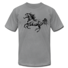 Tribal Maori Horse T-Shirt - slate