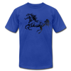 Tribal Maori Horse T-Shirt - royal blue