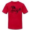 Tribal Maori Horse T-Shirt - red