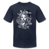 Silent Skull Crown T-Shirt - navy