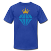 Diamond Crown T-Shirt - royal blue