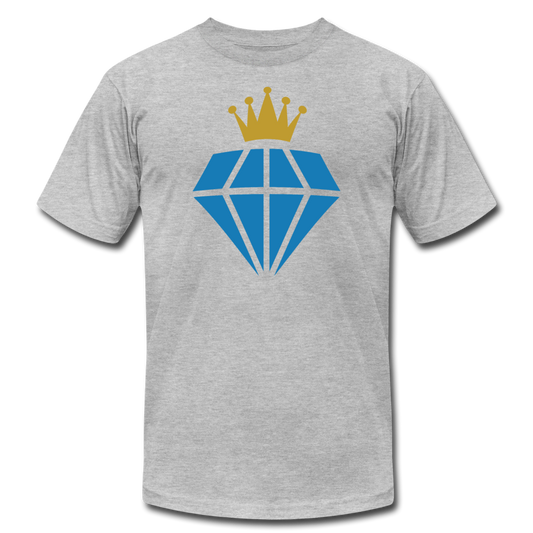 Diamond Crown T-Shirt - heather gray