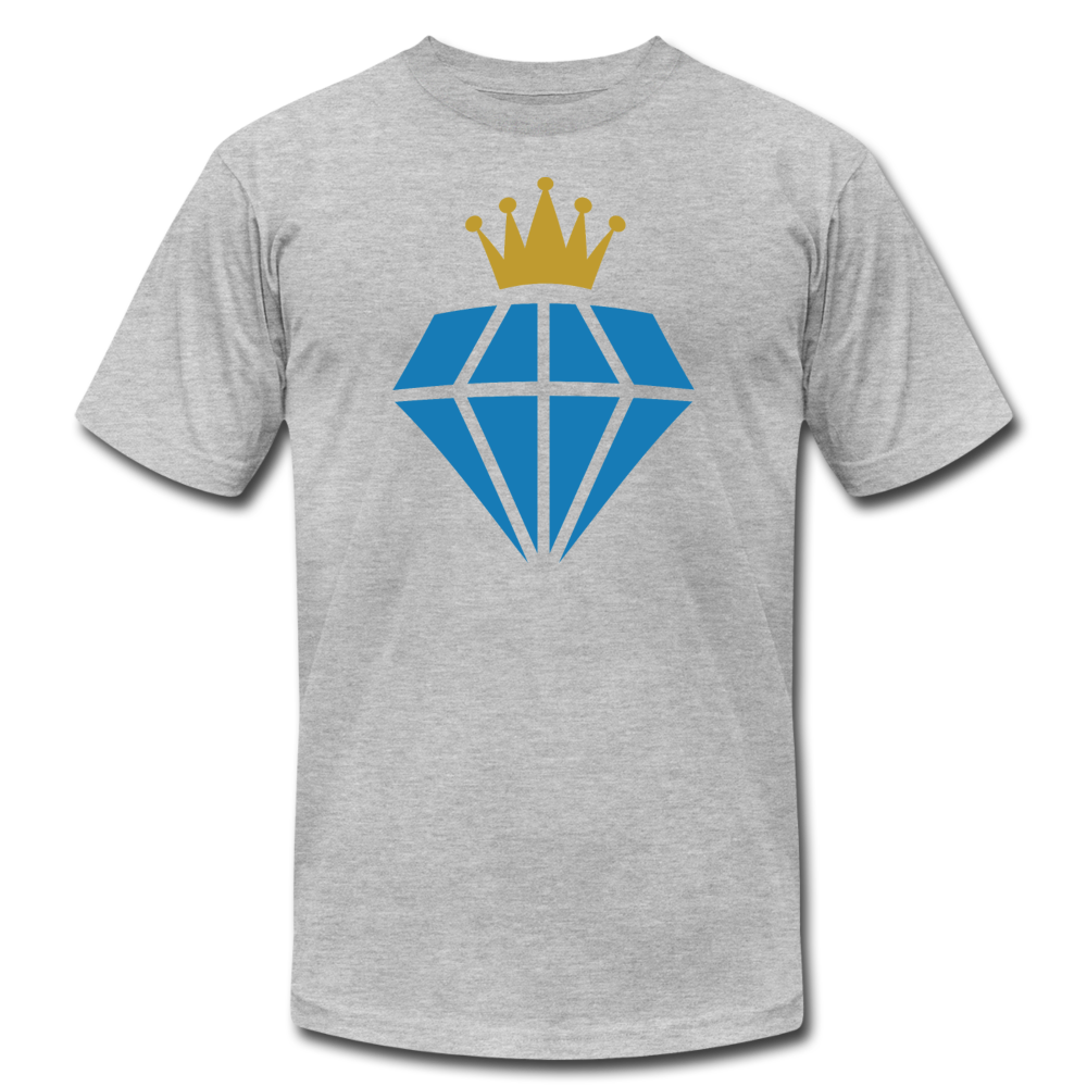 Diamond Crown T-Shirt - heather gray