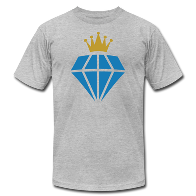 Diamond Crown T-Shirt - heather gray