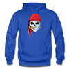 Pirate Skull Hoodie - royal blue