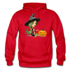 Halloween Witch Cartoon - red