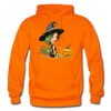 Halloween Witch Cartoon - orange