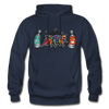 Graffiti Spray Paint Cans Hoodie - navy