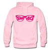 Swag Glasses Hoodie - light pink