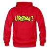 Urban Graffiti Hoodie - red