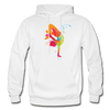 Colorful Abstract B-Boy Dancer - white
