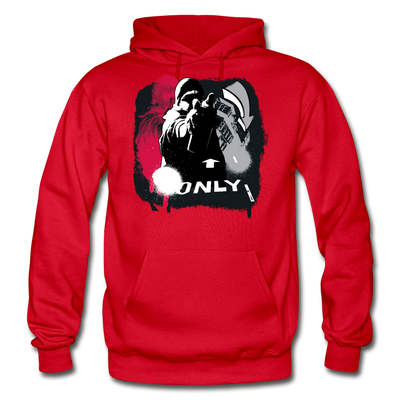 Abstract Graffiti Artist Hoodie - red