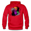 Abstract Dancer Hoodie - red