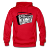 Boombox Stereo Hoodie - red