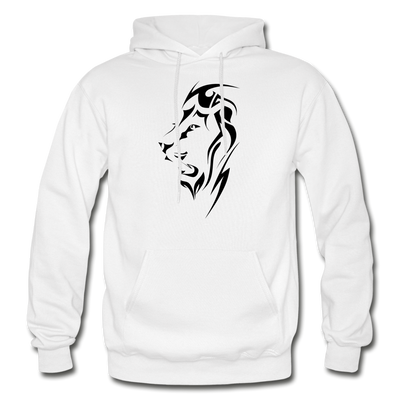 Tribal Maori Lion Hoodie - white