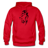 Tribal Maori Lion Hoodie - red
