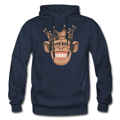 Monkey Crown Hoodie - navy