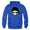 Skull Cap Hoodie - royal blue