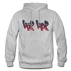 Hip Hop Graffiti Hoodie - heather gray