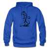 Tribal Maori Cat Woman Hoodie - royal blue