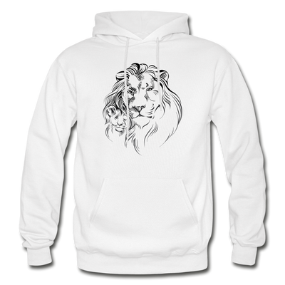 Lion Cub Hoodie - white