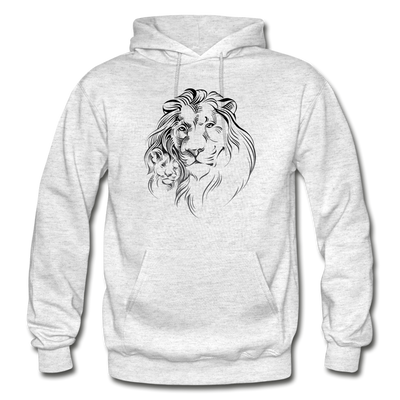 Lion Cub Hoodie - light heather gray