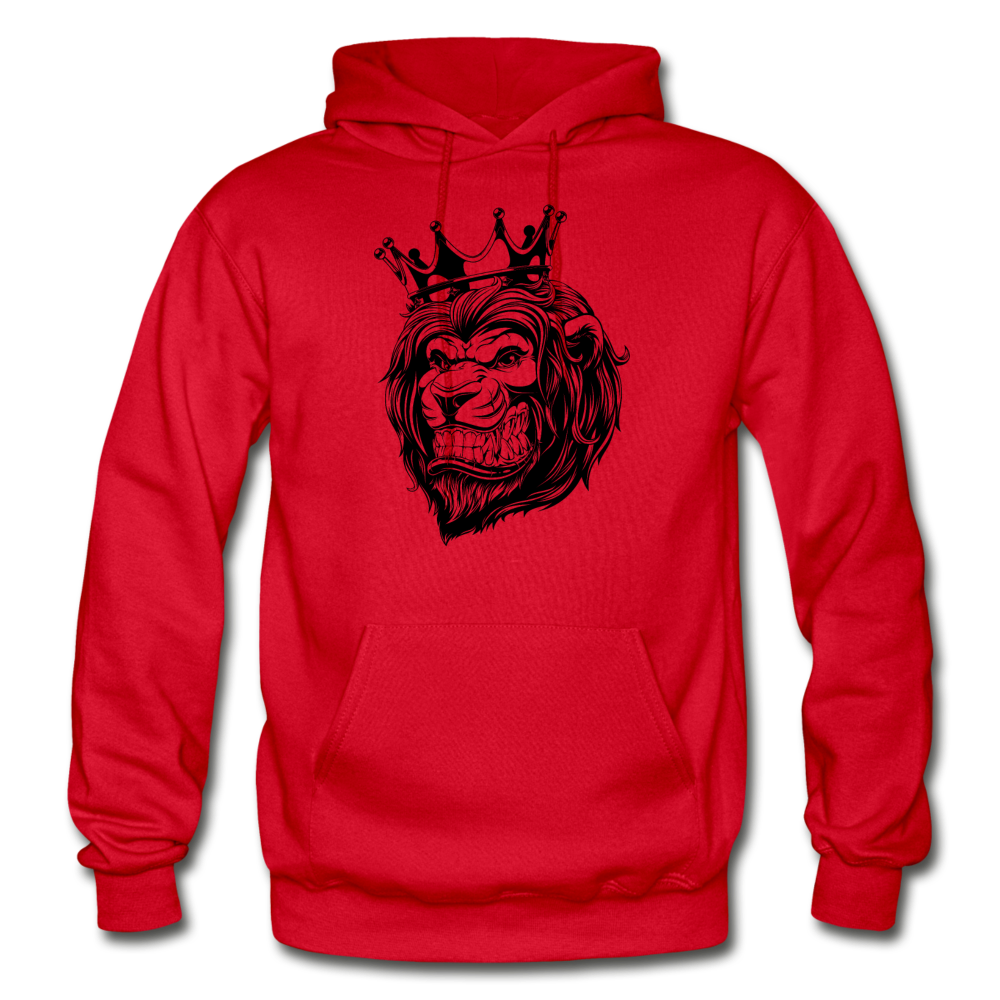 Lion Crown Hoodie - red