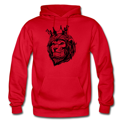 Lion Crown Hoodie - red