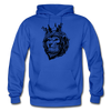 Lion Crown Hoodie - royal blue