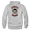 Hell Riders Motorcycle Hoodie - heather gray