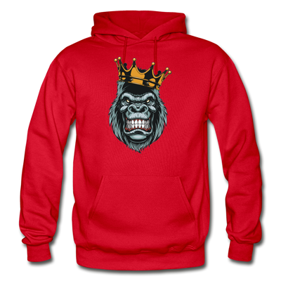 Gorilla Crown Hoodie - red