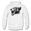 Growling Bear Hoodie - white