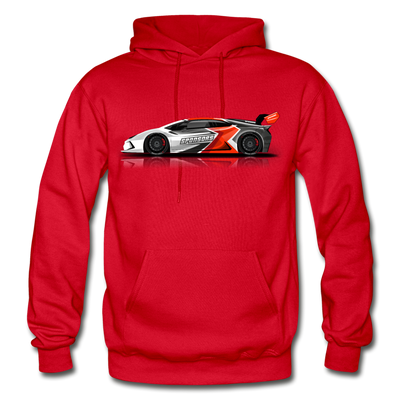 Sports Car Hoodie - red
