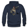 Skeleton Skater Hoodie - navy