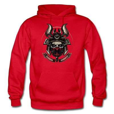 Fearless Samurai Hoodie - red