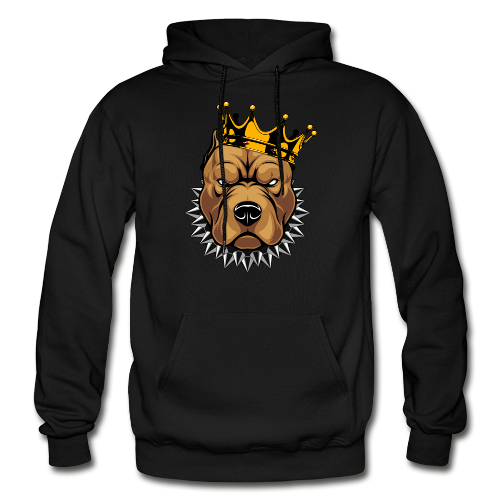 Pitbull Crown Hoodie - black
