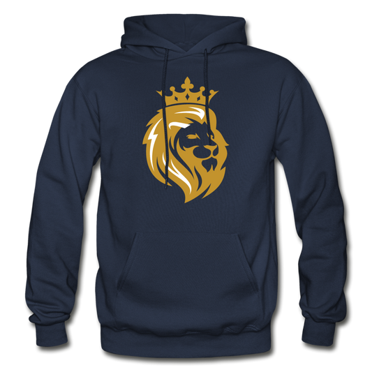 Lion Crown Hoodie - navy