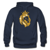 Lion Crown Hoodie - navy